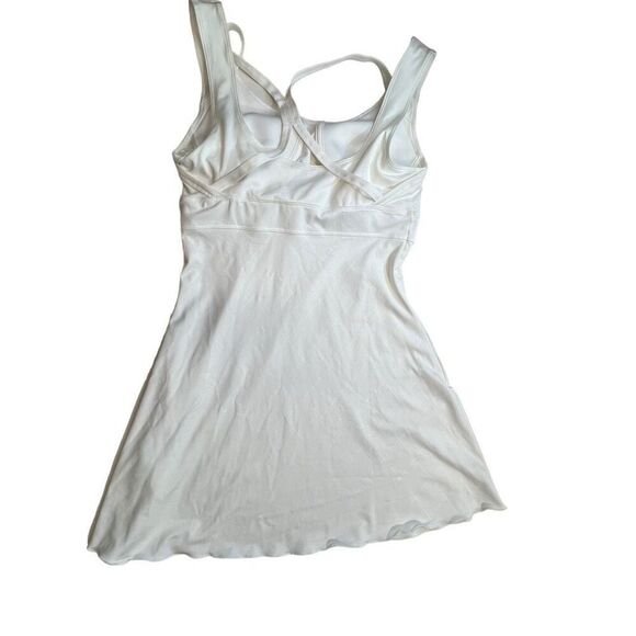 NWT Nike Women's Court Dri-Fit Serena Williams V-Neck Tennis Dress White Medium - Picture 9 of 9